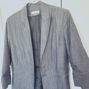 Calvin Klein Denim Skirt Suit, Size 10